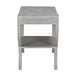 Noir Furniture - Maude Side Table in White - GTAB711WH - GreatFurnitureDeal