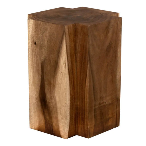 NOIR Furniture - Haru Side Table, Teak - GTAB792T - GreatFurnitureDeal