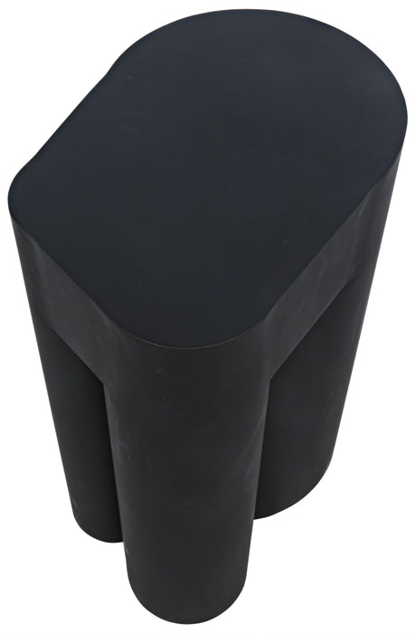 NOIR Furniture - Blair Side Table, Matte Black - GTAB869MTB - GreatFurnitureDeal