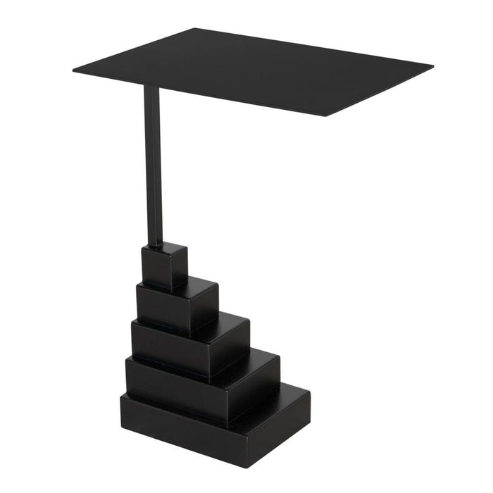 Noir Furniture - Nova Cigar Table in Matte Black - GTAB9005MTB - GreatFurnitureDeal