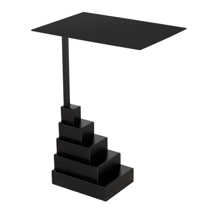 Noir Furniture - Nova Cigar Table in Matte Black - GTAB9005MTB - GreatFurnitureDeal