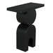 Noir Furniture - Symbol Side Table in Matte Black - GTAB9006MTB - GreatFurnitureDeal