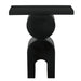 Noir Furniture - Symbol Side Table in Matte Black - GTAB9006MTB - GreatFurnitureDeal
