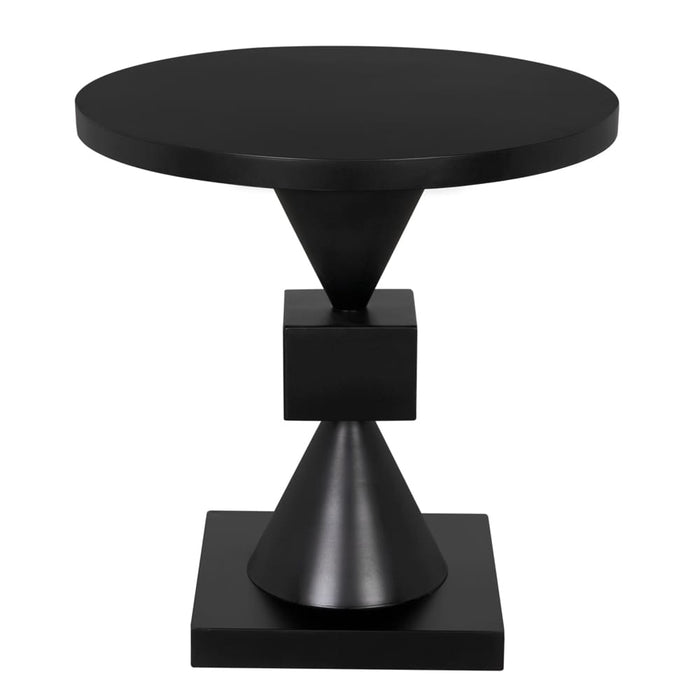 Noir Furniture - Theo Side Table in Matte Black - GTAB9007MTB - GreatFurnitureDeal