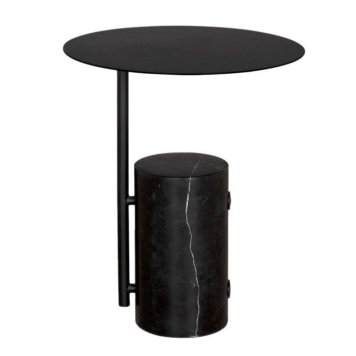 Noir Furniture - Juma Side Table - GTAB9011MTB - GreatFurnitureDeal