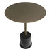 Noir Furniture - Shantu Side Table with Metal Top - GTAB9012AB - GreatFurnitureDeal