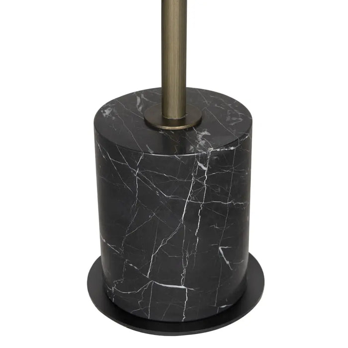 Noir Furniture - Shantu Side Table with Metal Top - GTAB9012AB - GreatFurnitureDeal