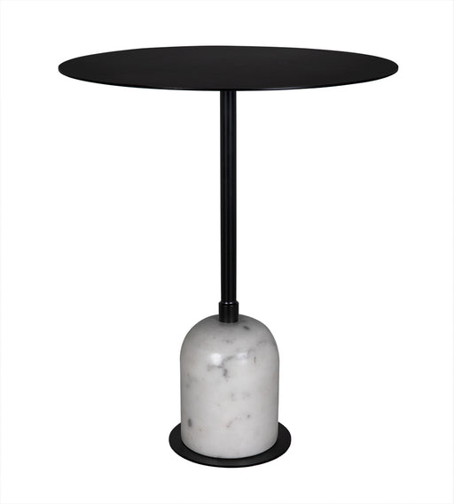 Noir Furniture - Letitia Side Table in Matte Black - GTAB9014MTB - GreatFurnitureDeal