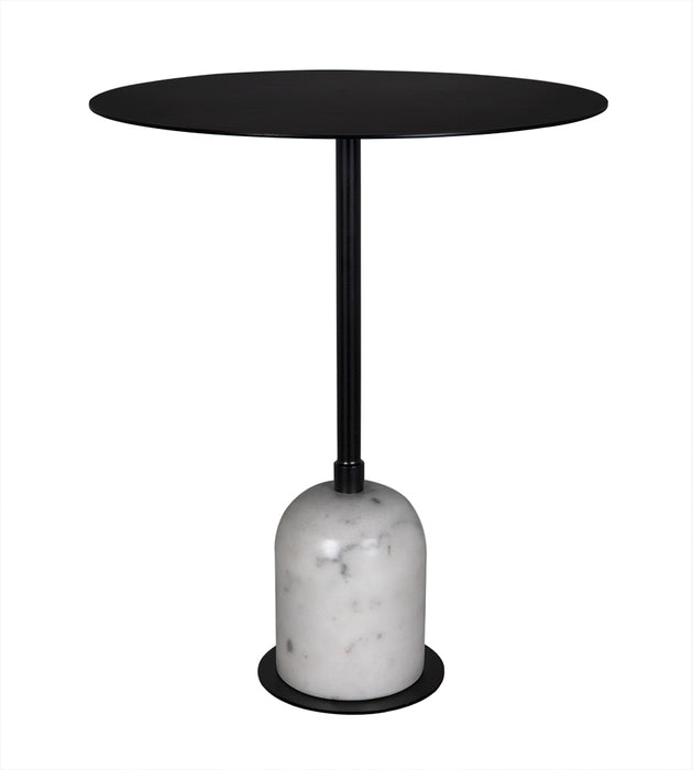 Noir Furniture - Letitia Side Table in Matte Black - GTAB9014MTB - GreatFurnitureDeal