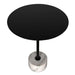 Noir Furniture - Govinda Side Table in Matte Black - GTAB9015MTB - GreatFurnitureDeal