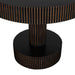 Noir Furniture - Stringata Table in Hand Rubbed Black - GTAB9016HBBR - GreatFurnitureDeal