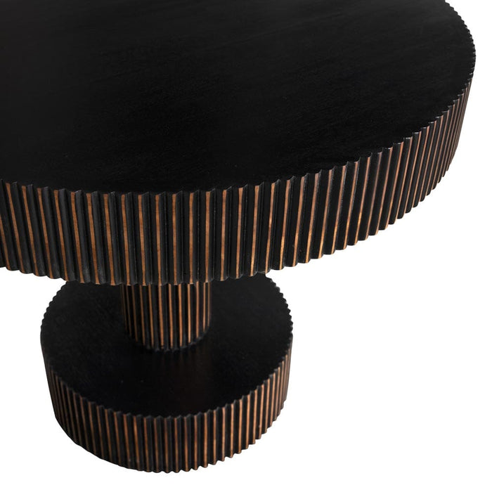 Noir Furniture - Stringata Table in Hand Rubbed Black - GTAB9016HBBR - GreatFurnitureDeal