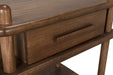 Noir Furniture - Keller Side Table in Dark Walnut - GTAB9017DW - GreatFurnitureDeal