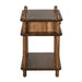 Noir Furniture - Keller Side Table in Dark Walnut - GTAB9017DW - GreatFurnitureDeal