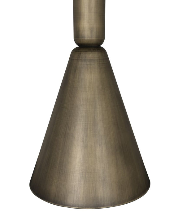 Noir Furniture - Nagoya Side Table in Black Marble - GTAB9018AB - GreatFurnitureDeal