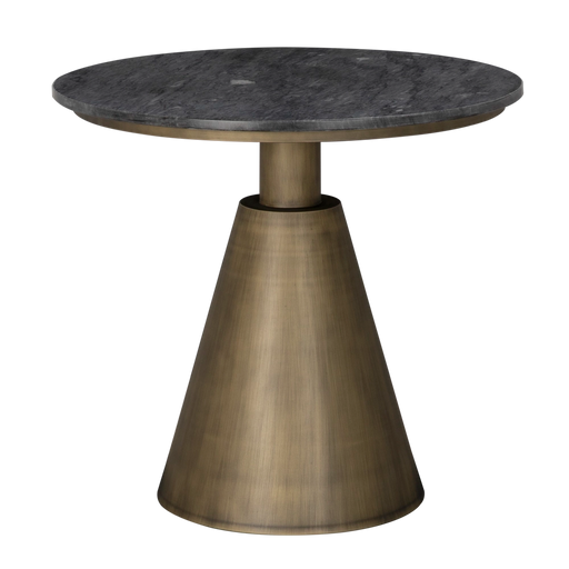 Noir Furniture - Nara Side Table in Aged Brass - GTAB9019AB - GreatFurnitureDeal