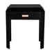 Noir Furniture - Obtuse Side Table in Hand Rubbed Black - GTAB9021HB - GreatFurnitureDeal