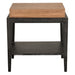Noir Furniture - Memphis Side Table in Black Walnut - GTAB9022DW - GreatFurnitureDeal
