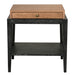 Noir Furniture - Memphis Side Table in Black Walnut - GTAB9022DW - GreatFurnitureDeal