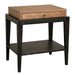 Noir Furniture - Memphis Side Table in Black Walnut - GTAB9022DW - GreatFurnitureDeal