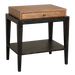 Noir Furniture - Memphis Side Table in Black Walnut - GTAB9022DW - GreatFurnitureDeal