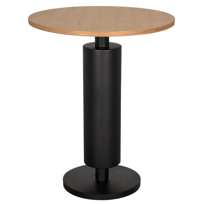 Noir Furniture - Kensington Side Table in Natural and Black - GTAB9024MTB - GreatFurnitureDeal