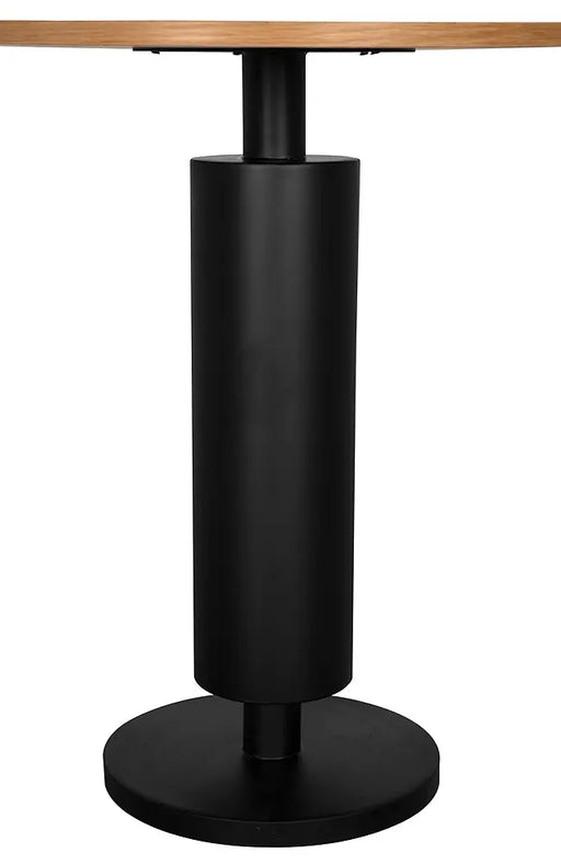 Noir Furniture - Kensington Side Table in Natural and Black - GTAB9024MTB - GreatFurnitureDeal