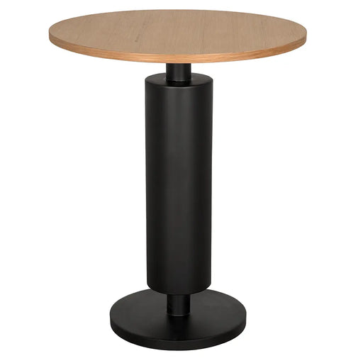 Noir Furniture - Kensington Side Table in Natural and Black - GTAB9024MTB - GreatFurnitureDeal