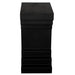 Noir Furniture - Melbourne Side Table in Matte Black - GTAB9026BKW - GreatFurnitureDeal