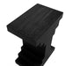 Noir Furniture - Melbourne Side Table in Matte Black - GTAB9026BKW - GreatFurnitureDeal