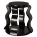 Noir Furniture - Anora Side Table in Hand Rubbed Black - GTAB9027HB - GreatFurnitureDeal