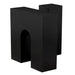 Noir Furniture - Leopold Side Table in Matte Black - GTAB9028MTB - GreatFurnitureDeal