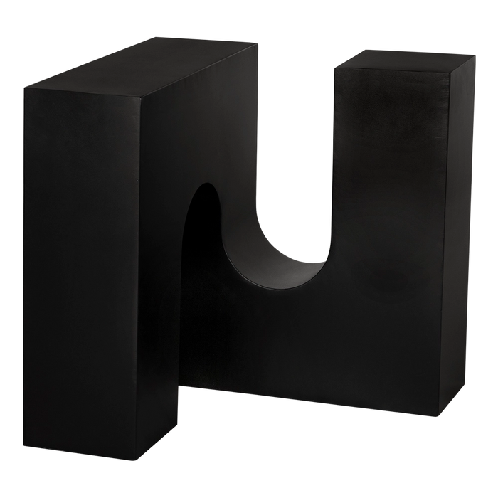 Noir Furniture - Leopold Side Table in Matte Black - GTAB9028MTB - GreatFurnitureDeal