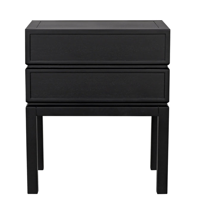 NOIR Furniture - Andras Side Table in Black - GTAB944B
