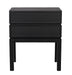 NOIR Furniture - Andras Side Table in Black - GTAB944B - GreatFurnitureDeal