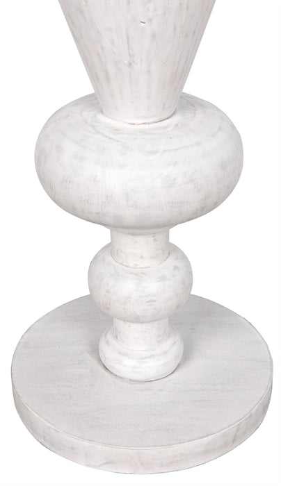 NOIR Furniture - Fenring Side Table, White Wash - GTAB945WH