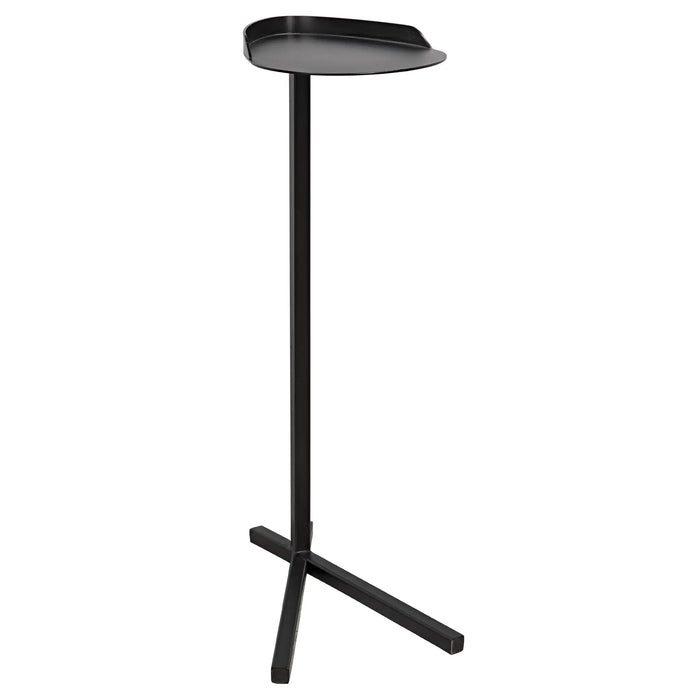 NOIR Furniture - Golem Side Table, Black Metal - GTAB948MTB