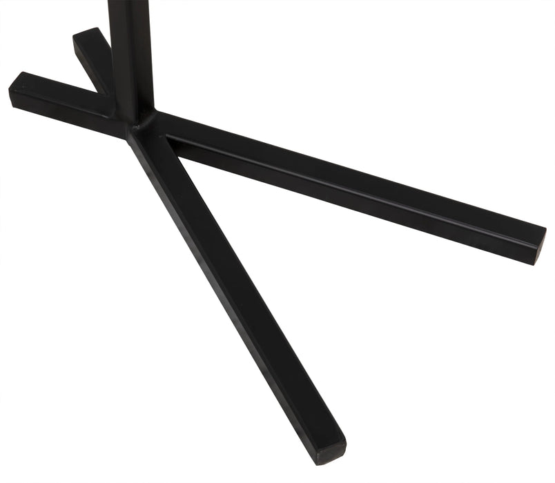 NOIR Furniture - Golem Side Table, Black Metal - GTAB948MTB - GreatFurnitureDeal