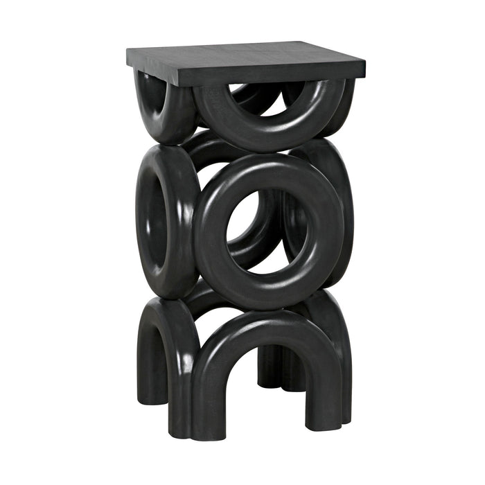 Noir Furniture - Alma Side Table, Pale - GTAB967P - GreatFurnitureDeal