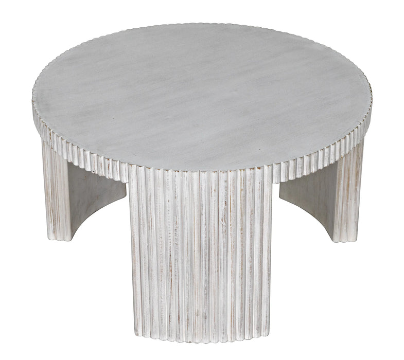 Noir Furniture - Jgor Side/Coffee Table, WH - GTAB973WH
