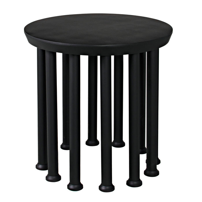 Noir Furniture - Lila Side Table, MTB - GTAB990MTB - GreatFurnitureDeal