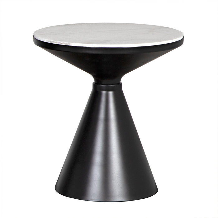Noir Furniture - Marley Side Table - GTAB996MTB - GreatFurnitureDeal