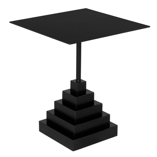 Noir Furniture - Nova Square Side Table - GTAB997MTB - GreatFurnitureDeal
