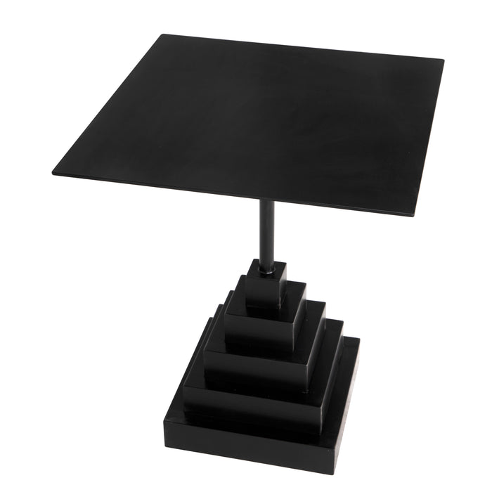 Noir Furniture - Nova Square Side Table - GTAB997MTB