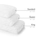 Malouf - Gel Convolution® High Loft Pillow - GreatFurnitureDeal
