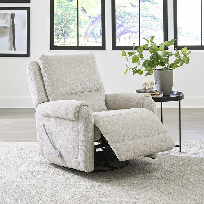 Parker Living - Gentry Manual Swivel Glider Recliner in Ecru Mist (Set of 2) - MGNY#812GS-EUMS - GreatFurnitureDeal