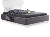 Meridian Furniture - Ghost Grey Velvet Upholstered Full Bed - GhostGrey-F - GreatFurnitureDeal