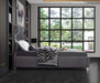 Meridian Furniture - Ghost Grey Velvet Upholstered Full Bed - GhostGrey-F - GreatFurnitureDeal