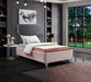 Meridian Furniture - Ghost Pink Velvet Upholstered Twin Bed - GhostPink-T - GreatFurnitureDeal