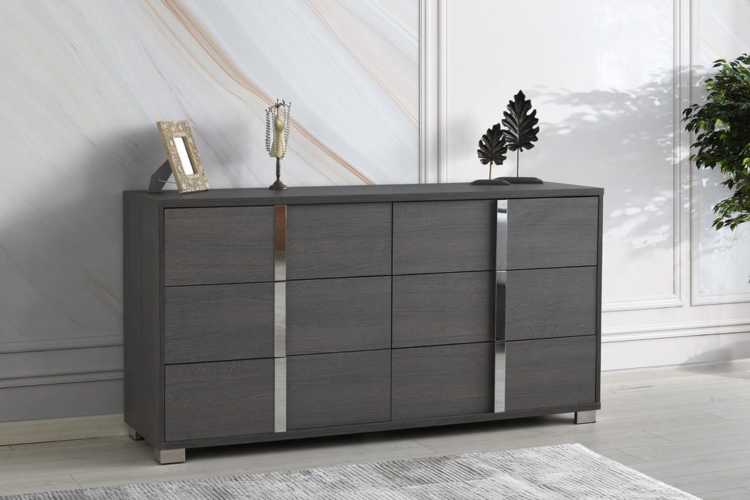 J&M Furniture - Giulia Matte Grey Oak Dresser J&M Furniture - Giulia Matte Grey Oak Dresser
